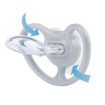 Set 2 suzete ortodontice din silicon Nuk Space 739501-3-2, Multicolor fotografia produsului View 2 S