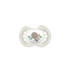Suzeta ortodontica din silicon MAM Original 391057C-9-12, Crem fotografia produsului