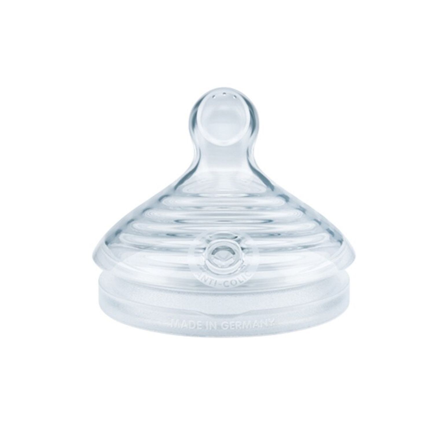 Biberon din polipropilena cu tetina din silicon 260 ml M Nuk Nature Sense 741964, Mov fotografia produsului View 3 L