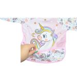 Baveta cu maneca lunga Mini Junior MJM-26, Roz fotografia produsului View 3 S