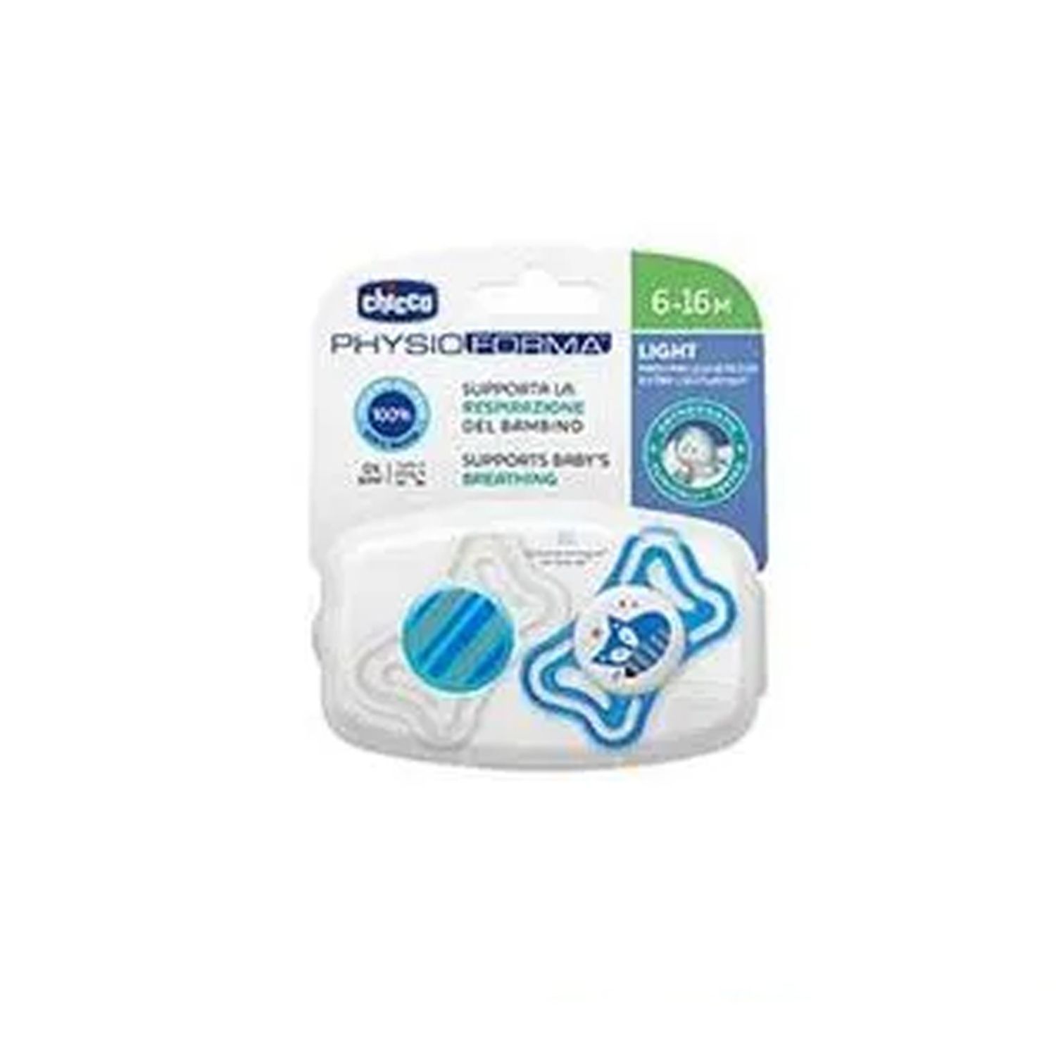 Set 2 suzete ortodontice din silicon Chicco Physio Forma Light 097104-2, Multicolor fotografia produsului View 5 L