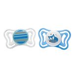 Set 2 suzete ortodontice din silicon Chicco Physio Forma Light 097104-2, Multicolor fotografia produsului