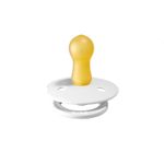 Suzeta anatomica din latex S Bibs White 010004, Alb fotografia produsului