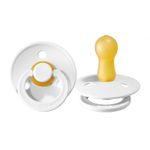 Suzeta anatomica din latex S Bibs White 010004, Alb fotografia produsului View 2 S