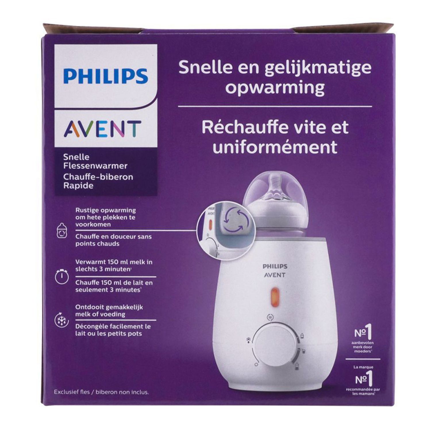 Incalzitor electric pentru biberoane Philips Avent SCF355/07, Alb fotografia produsului View 2 L