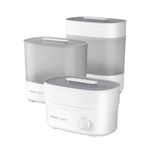 Sterilizator electric cu abur 3 in 1 Philips AVENT SCF291/00, Alb fotografia produsului View 3 S