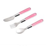Set 3 tacamuri pentru copii Canpol Babies 9/477R, Roz fotografia produsului View 2 S