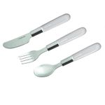 Set 3 tacamuri pentru copii Canpol Babies 9/477G, Gri fotografia produsului View 2 S