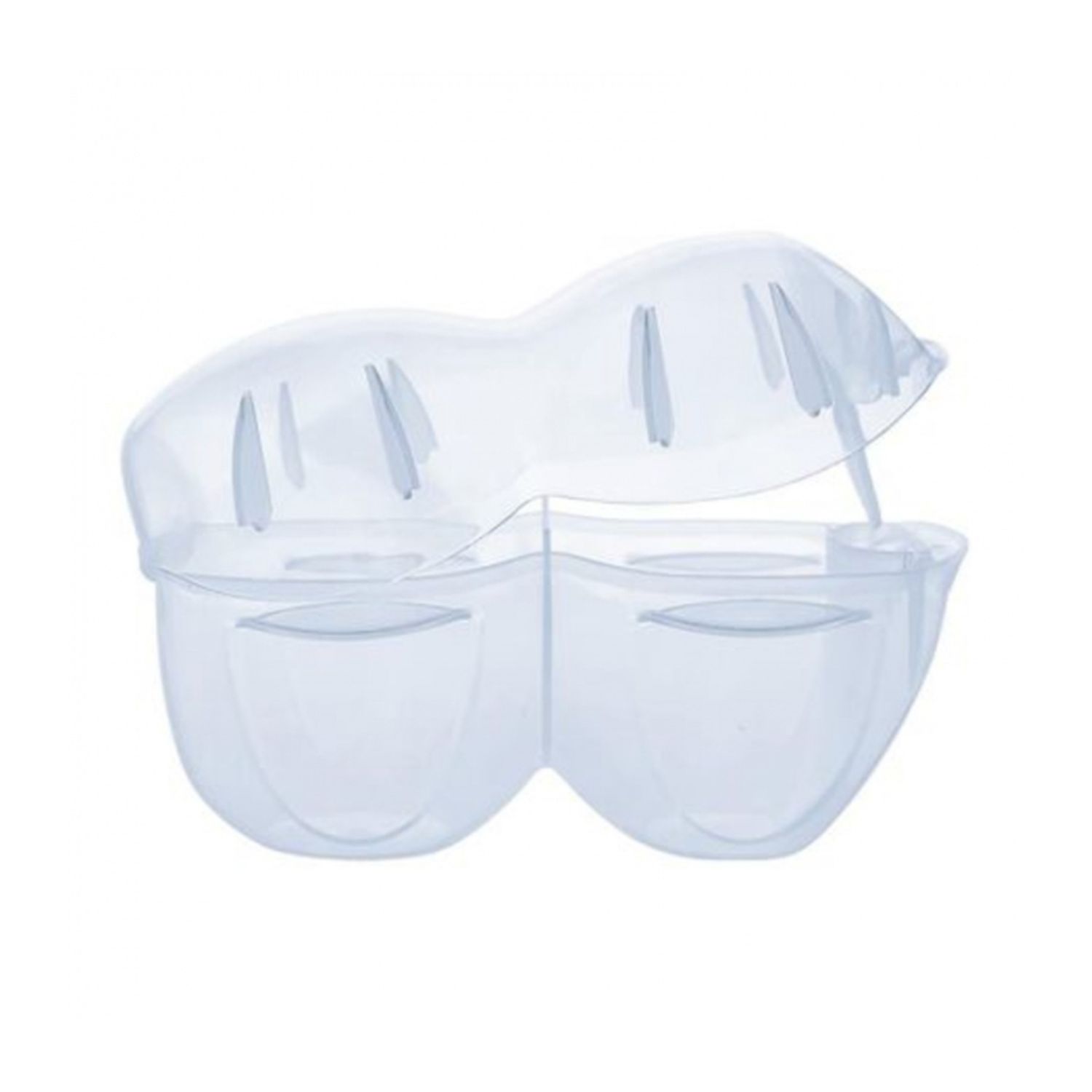 Set 2 suzete ortodontice din silicon Nuk 736680-6-18, Albastru fotografia produsului View 4 L