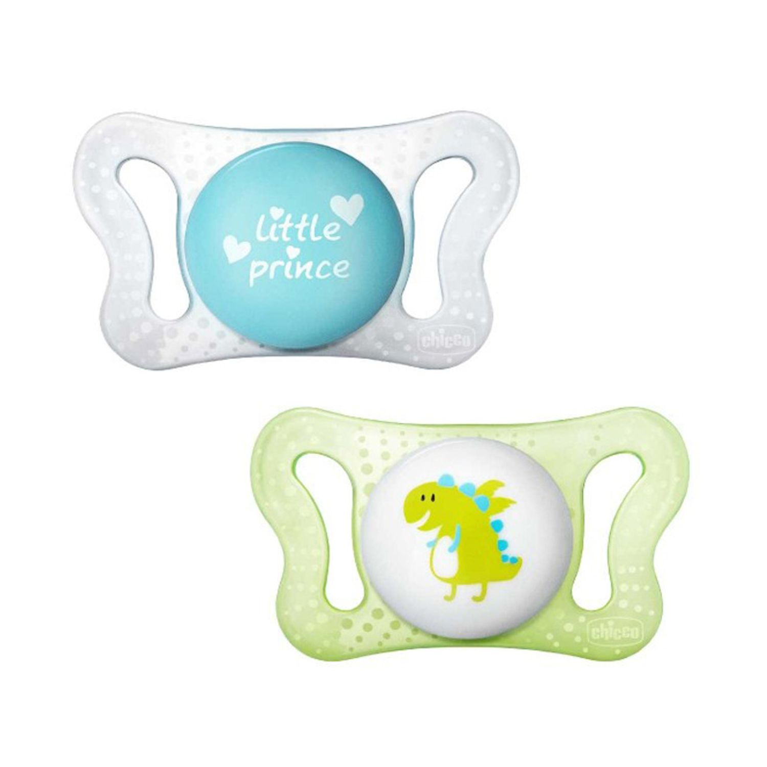 Set 2 suzete din silicon Chicco Physio Forma 069538V, Multicolor - Chicco fotografia produsului