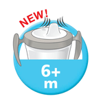 Biberon cu cioc si manere 230 ml Nuk Trainer Cup 751140, Albastru fotografia produsului View 4 S