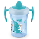 Biberon cu cioc si manere 230 ml Nuk Trainer Cup 751140, Albastru fotografia produsului View 3 S