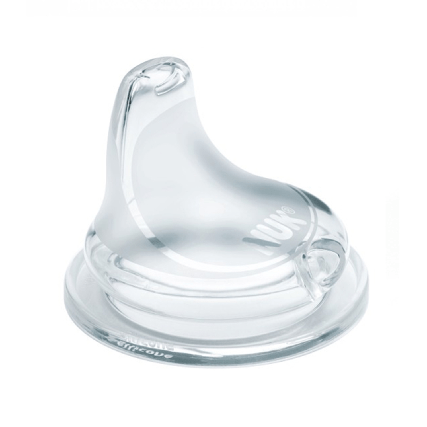 Biberon cu cioc si manere 150 ml Nuk First Choice Night 215354-1, Alb fotografia produsului View 2 L