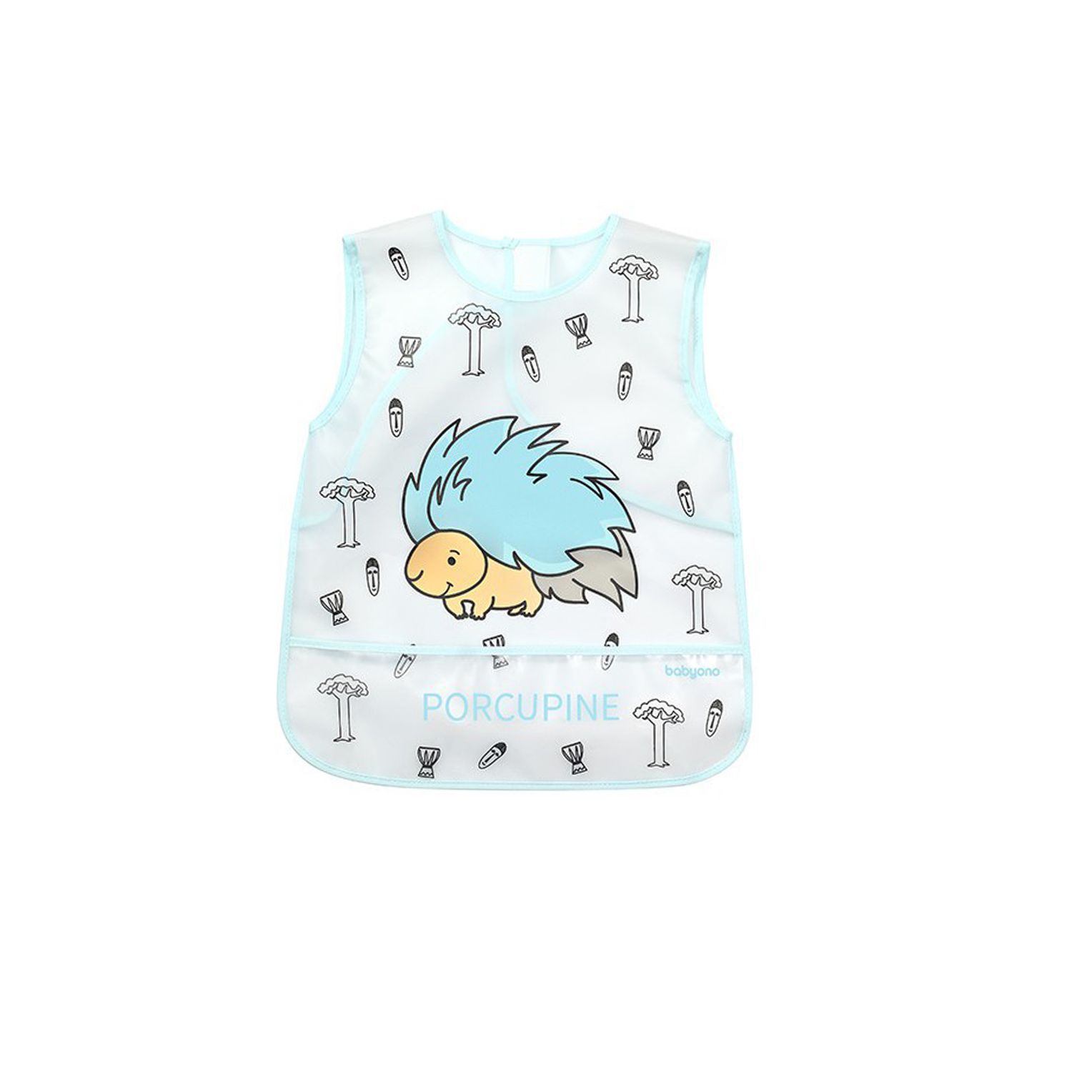 Baveta tip sort BabyOno 839T, Turcoaz fotografia produsului
