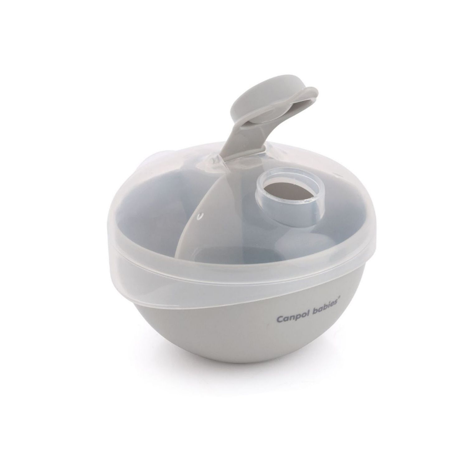 Dozator pentru lapte praf 270 ml 0+ luni Canpol Babies 56/014G, Gri fotografia produsului View 2 L
