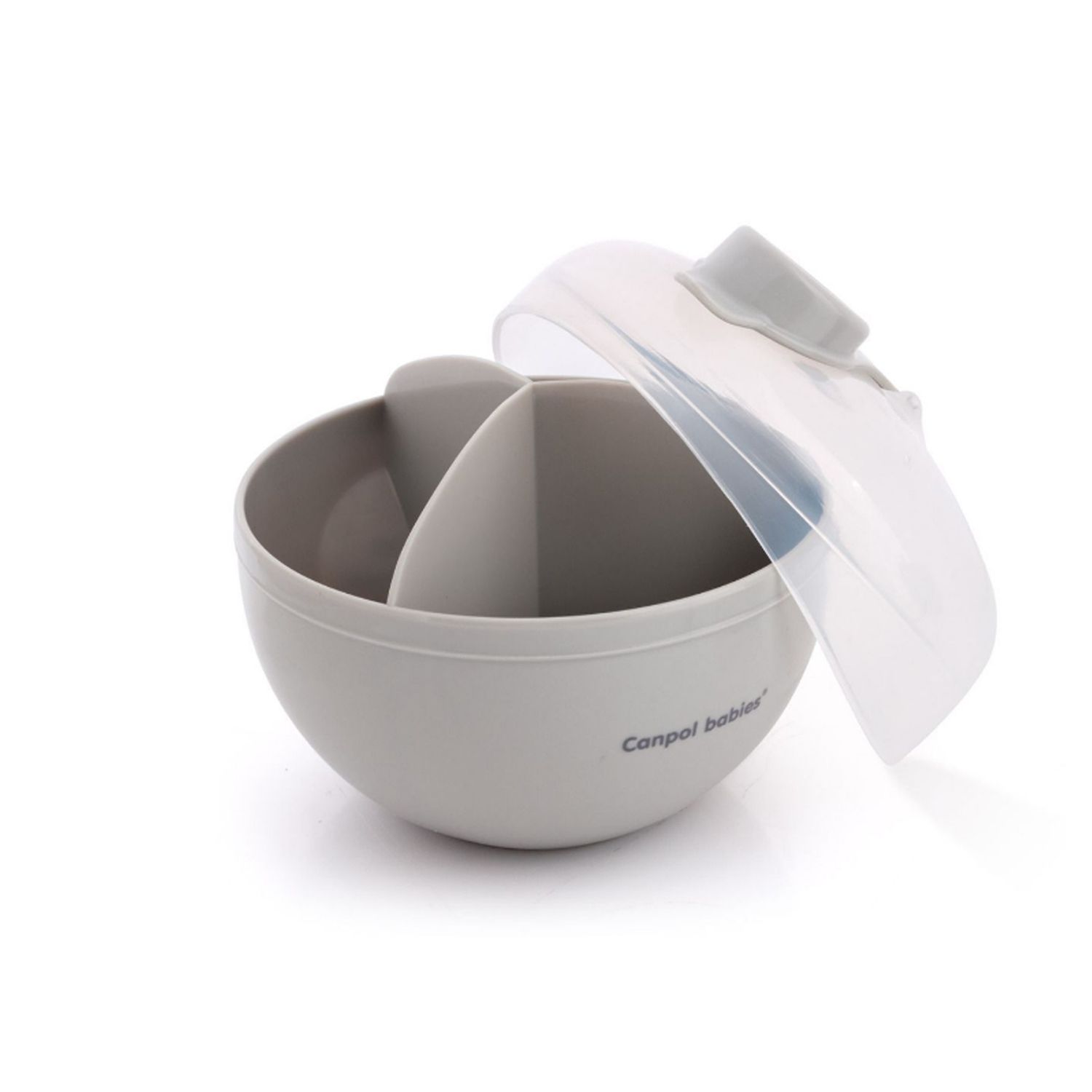 Dozator pentru lapte praf 270 ml 0+ luni Canpol Babies 56/014G, Gri fotografia produsului View 3 L