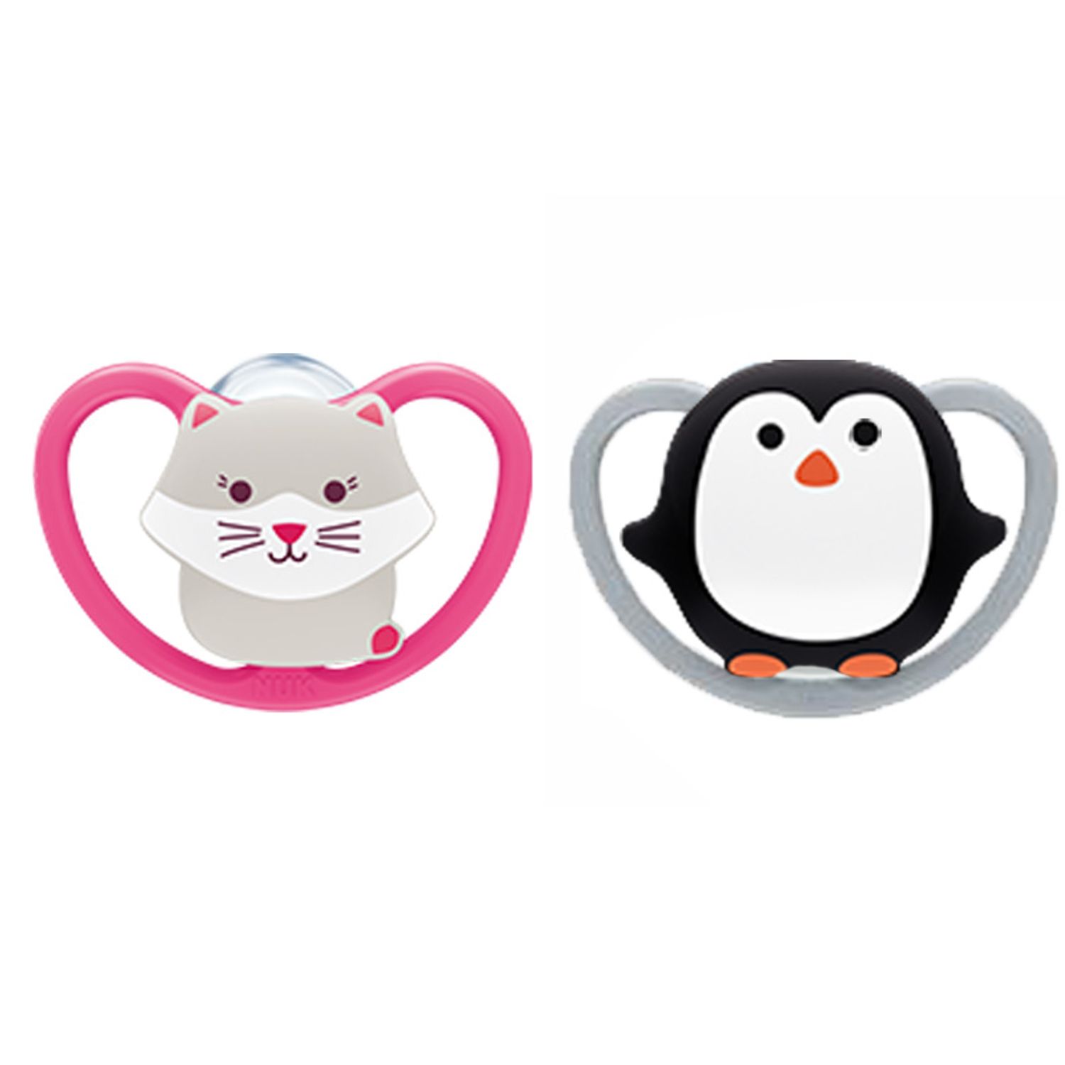 Set 2 suzete ortodontice din silicon Limited Edition 176257M, Multicolor fotografia produsului