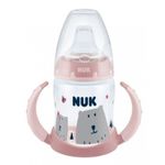 Biberon cu cioc si manere 150 ml Nuk First Choice 215304, Roz fotografia produsului