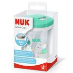 Biberon cu pai 230 ml Nuk Action Cup 751136V, Verde fotografia produsului View 4 S
