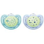 Set 2 suzete ortodontice din silicon Nuk MLT, Multicolor fotografia produsului