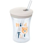 Cana cu pai 230 ml Nuk Action Cup 751137C, Multicolor fotografia produsului