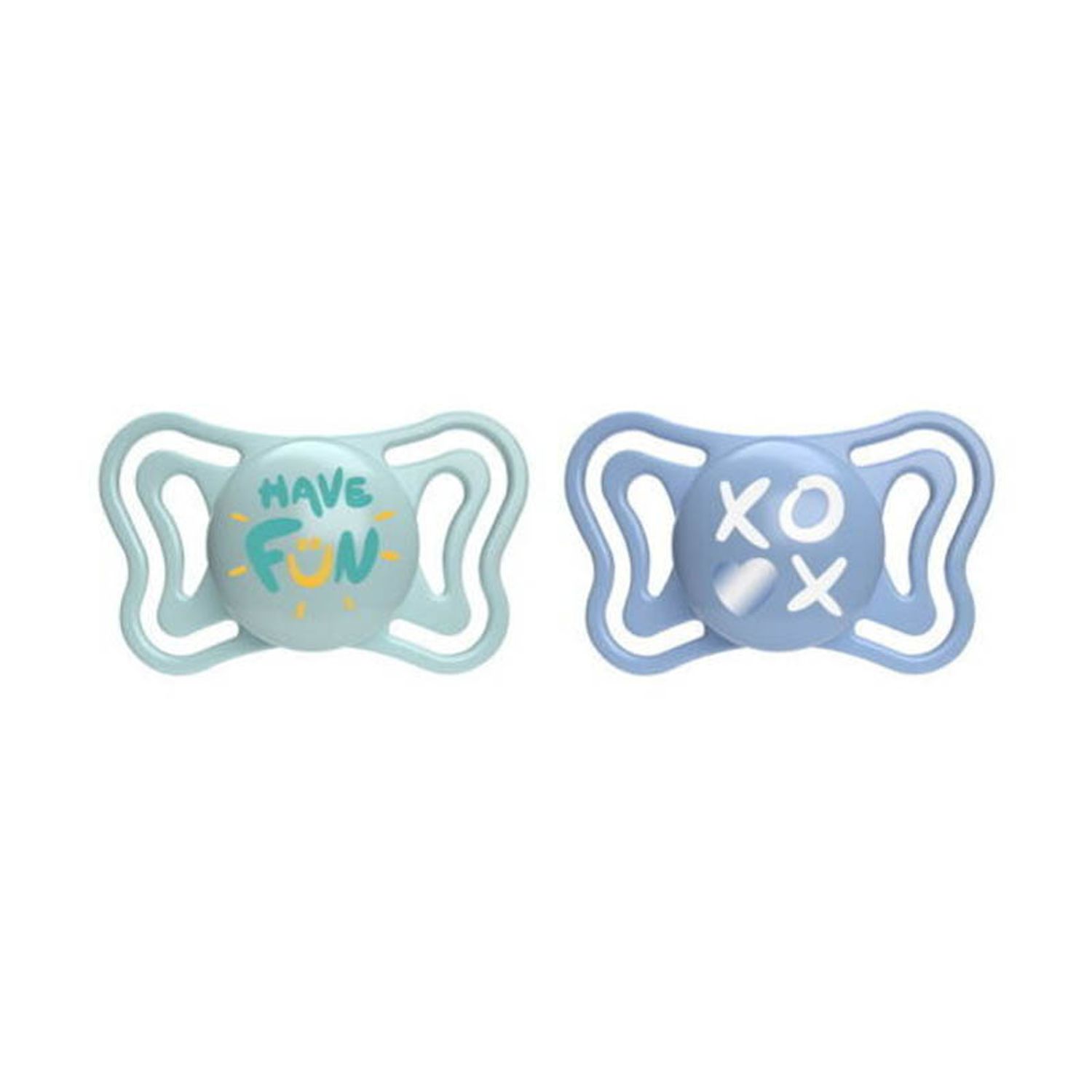 Set 2 suzete ortodontice din silicon Chicco Physio Forma Light 156405-2, Multicolor fotografia produsului