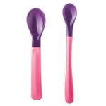 Set 2 lingurite Canpol Babies 5/581, Roz fotografia produsului