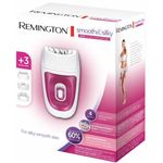 Epilator Remington Smooth&Silky EP7300, 3 in 1, 40 de pensete, 2 viteze, Masaj (Alb/Roz) fotografia produsului View 2 S
