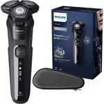 Aparat de ras Philips S5587/10, 3 Capete rotative, Acumulator, Negru fotografia produsului View 2 S