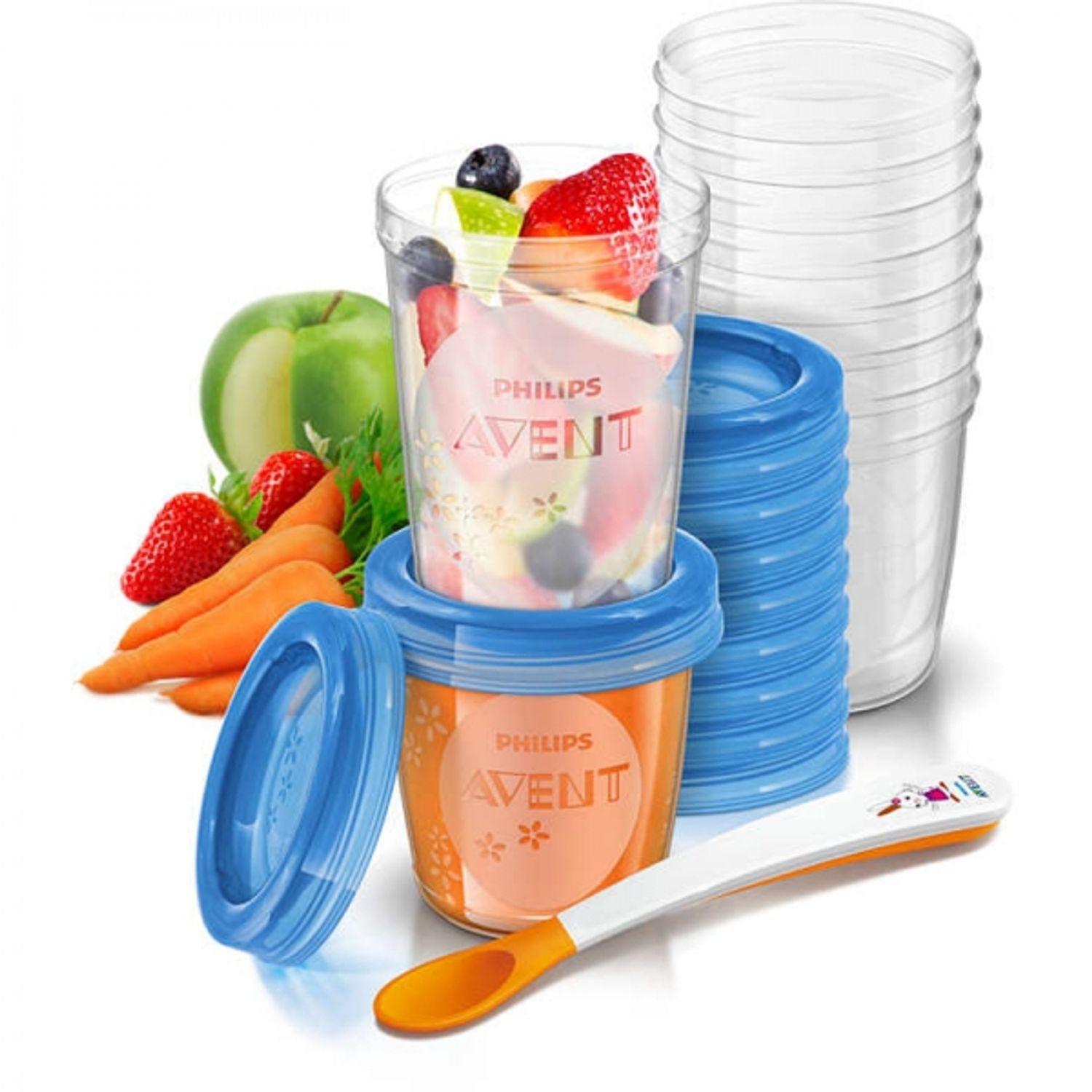 Set 20 recipiente Philips Avent SCF721/20 fotografia produsului View 2 L