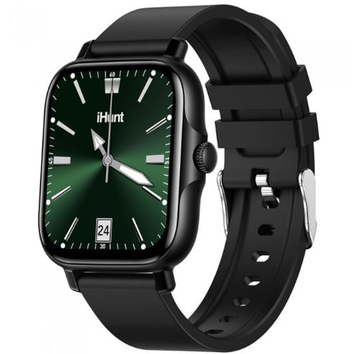 Smartwatch iHunt Watch 10 Titan, Ecran 1.95", Bluetooth, IP67, NFC (Negru) fotografia produsului View 4 L
