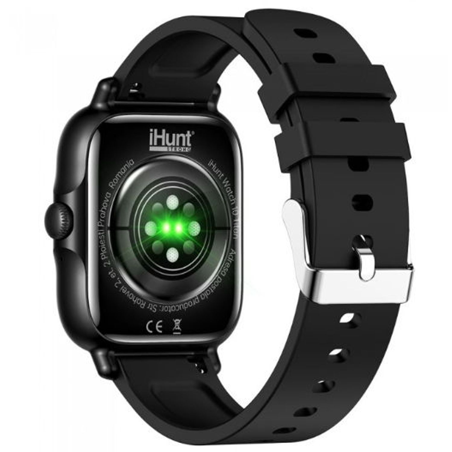 Smartwatch iHunt Watch 10 Titan, Ecran 1.95", Bluetooth, IP67, NFC (Negru) fotografia produsului View 6 L