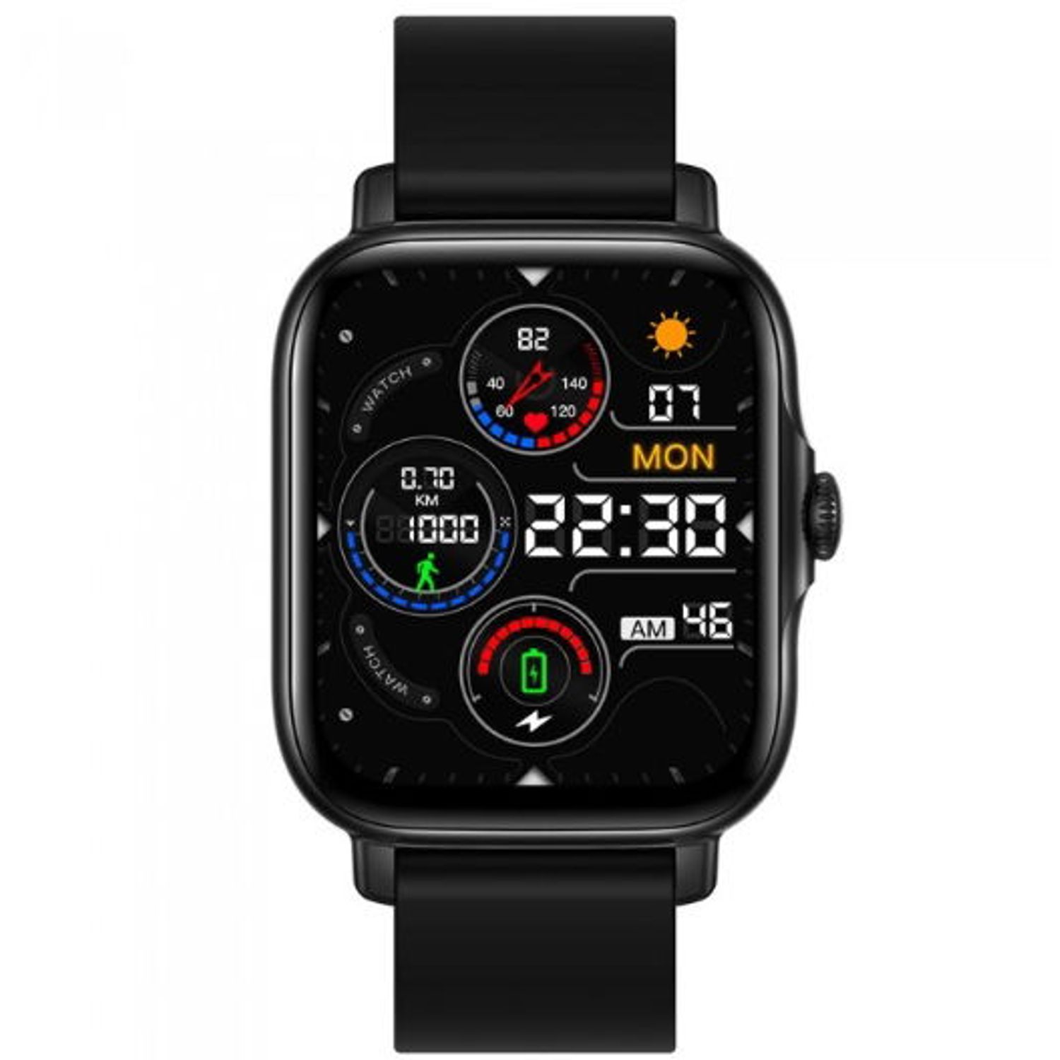 Smartwatch iHunt Watch 10 Titan, Ecran 1.95", Bluetooth, IP67, NFC (Negru) fotografia produsului View 3 L