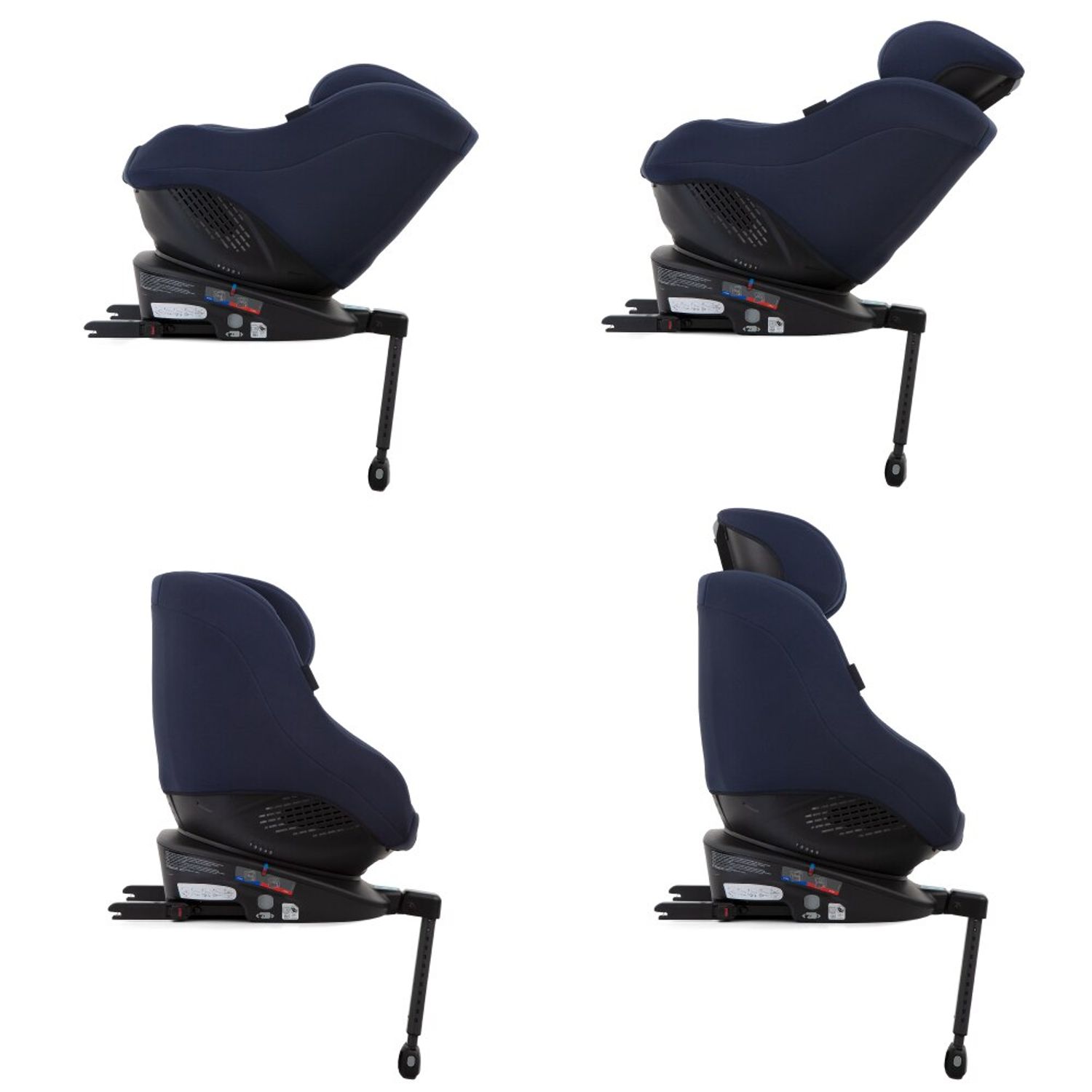 Scaun auto Rotativ 360 Graco Turn2Me Navy, 0-18 kg (Albastru) fotografia produsului View 12 L