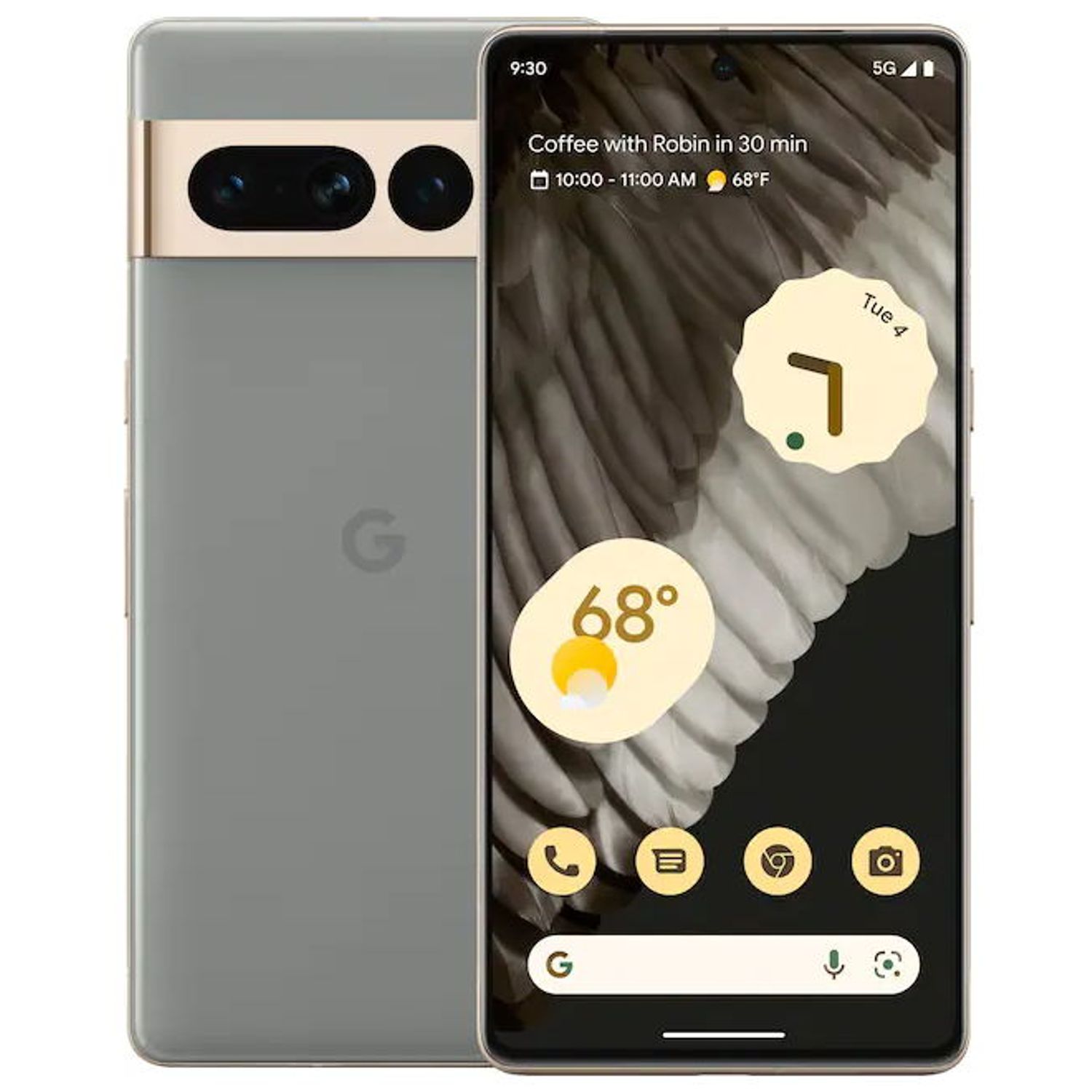 Telefon Mobil Google Pixel 7 Pro, Procesor Google Tensor G2 Octa-Core, LTPO AMOLED Capacitive Touchscreen 6.7", - 0810029937474 fotografia produsului
