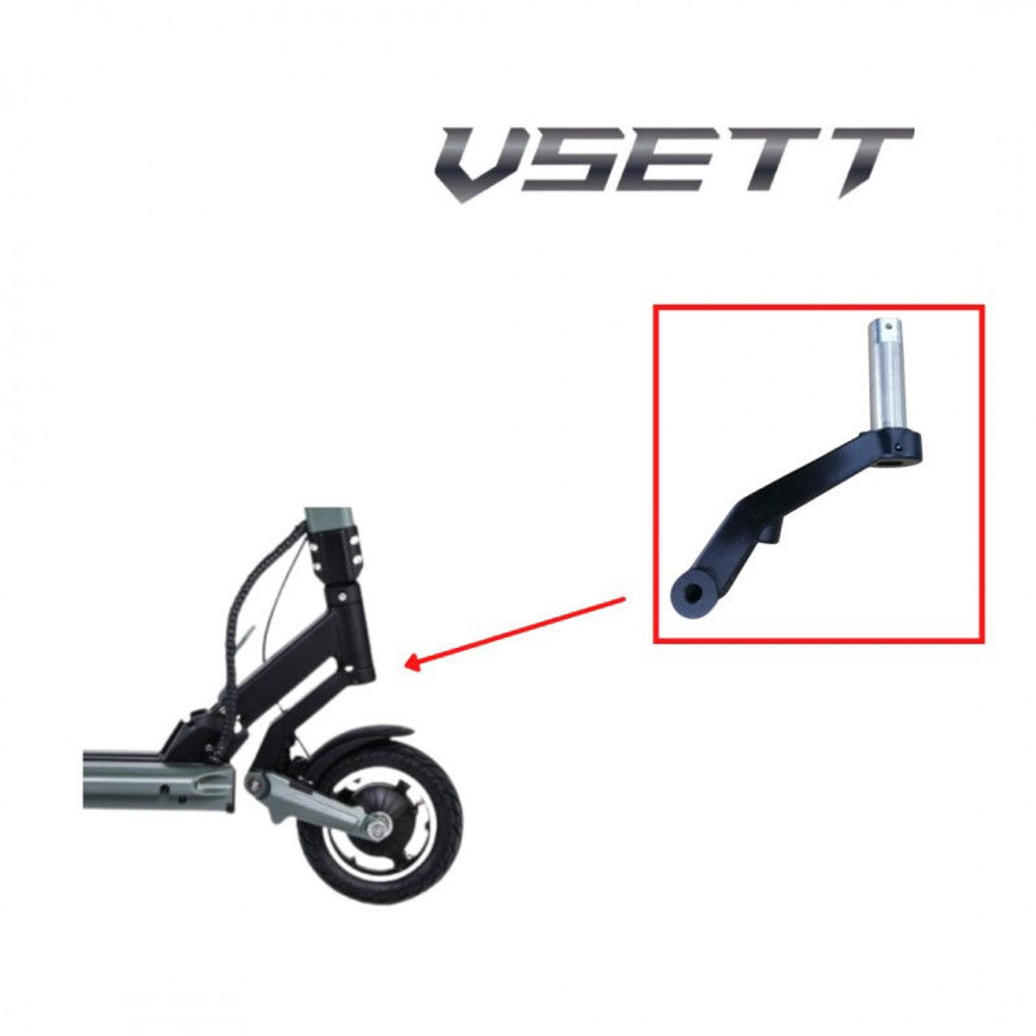 Mecanism pliere cu prindere pentru trotineta electrica VSETT 8 fotografia produsului