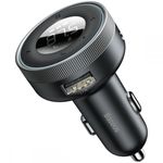 Modulator FM Bluetooth Baseus CCLH-01 Enjoy, Mp3 Player, 2 x USB (Negru) fotografia produsului