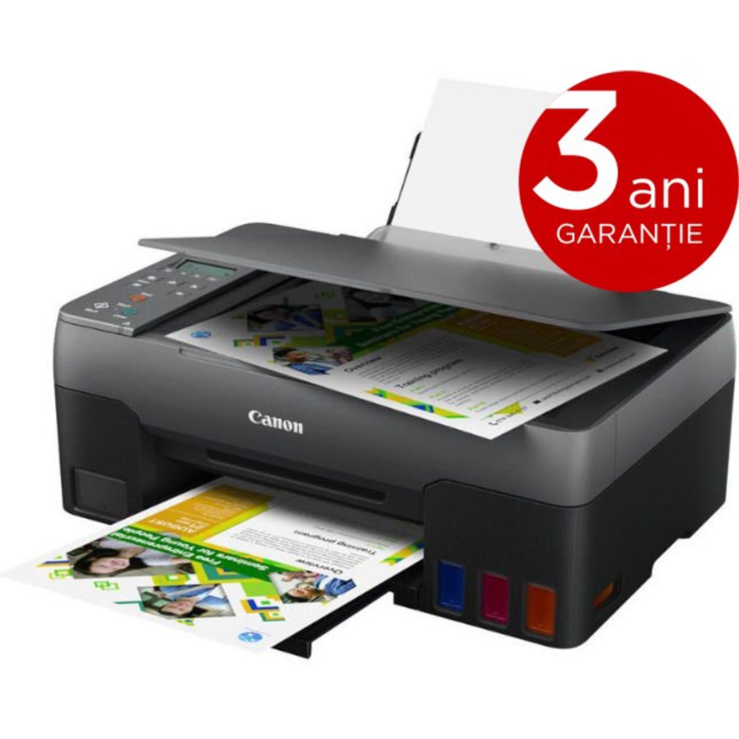Multifunctionala InkJet Color Canon PIXMA G2460, USB, A4 (Negru) fotografia produsului View 2 L