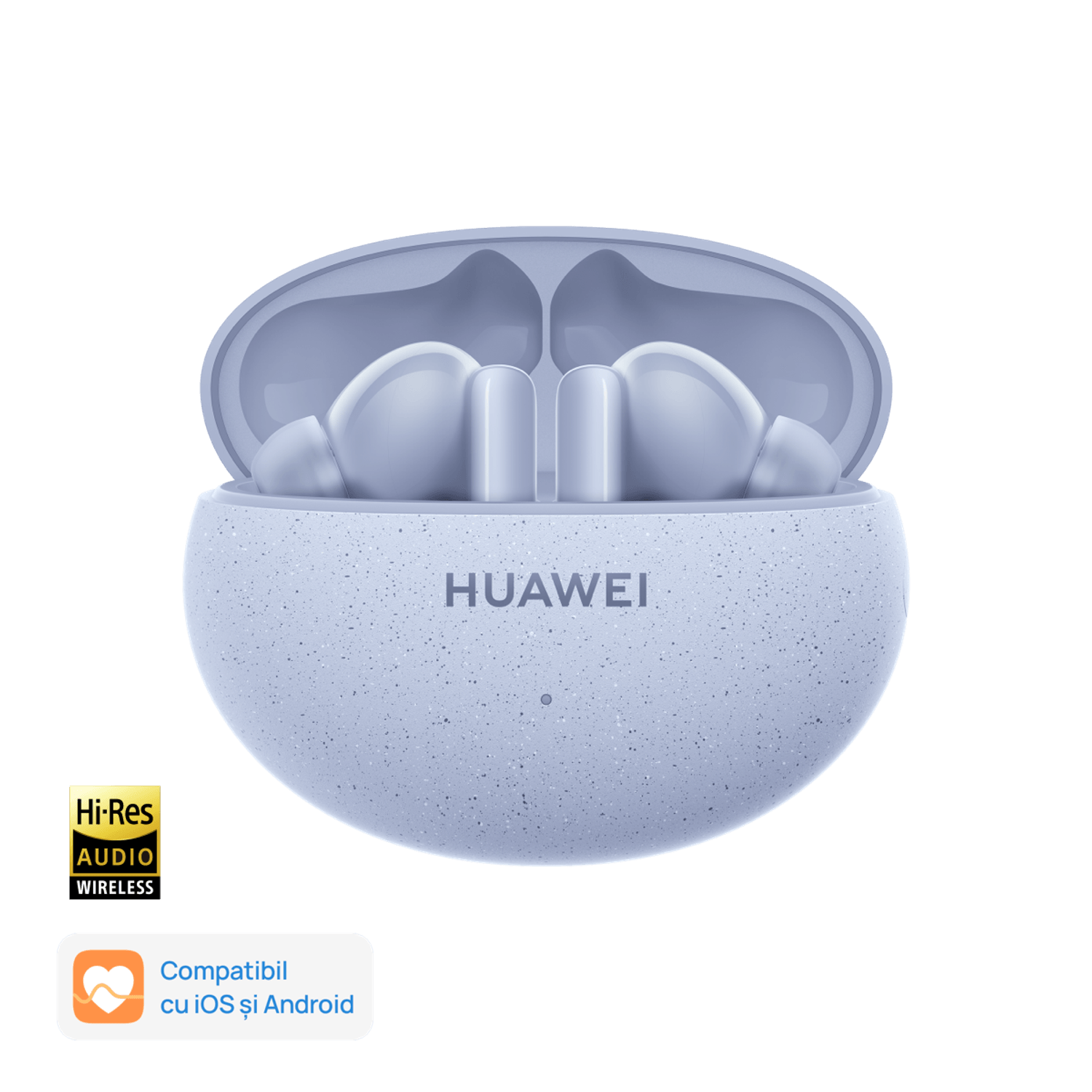 Casti True Wireless Huawei FreeBuds 5i, Bluetooth, ANC, Microfon Dual (Albastru) fotografia produsului