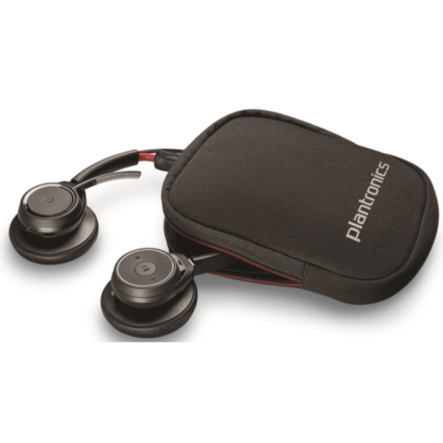 Casti Wireless Call Center Poly Voyager Focus B825, Bluetooth 4.1, USB A (Negru) fotografia produsului View 2 L