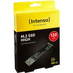 SSD Intenso High, 120GB, SATA III, M.2. 2280 fotografia produsului