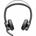 Casti Wireless Call Center Poly Voyager Focus 2 UC, USB-A (Negru) fotografia produsului View 2 S