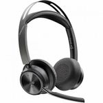 Casti Wireless Call Center Poly Voyager Focus 2 UC, USB-A (Negru) fotografia produsului
