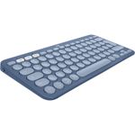 Tastatura Wireless Logitech K380 for Mac, Bluetooth, Layout US INT (Albastru) fotografia produsului View 2 S