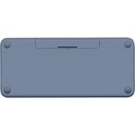 Tastatura Wireless Logitech K380 for Mac, Bluetooth, Layout US INT (Albastru) fotografia produsului View 4 S