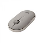 Mouse Wireless Logitech Pebble M350, 1000 DPI, Bluetooth/USB (Crem) fotografia produsului View 2 S
