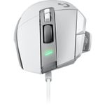 Mouse Gaming Logitech G502 X, USB,  25600 dpi (Alb) fotografia produsului View 4 S