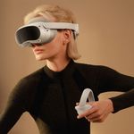 Ochelari VR Pico 4 All-In-One Virtual Reality, 128GB, Bluetooth 5.1, Processor Qualcomm XR2 (Alb) fotografia produsului View 6 S