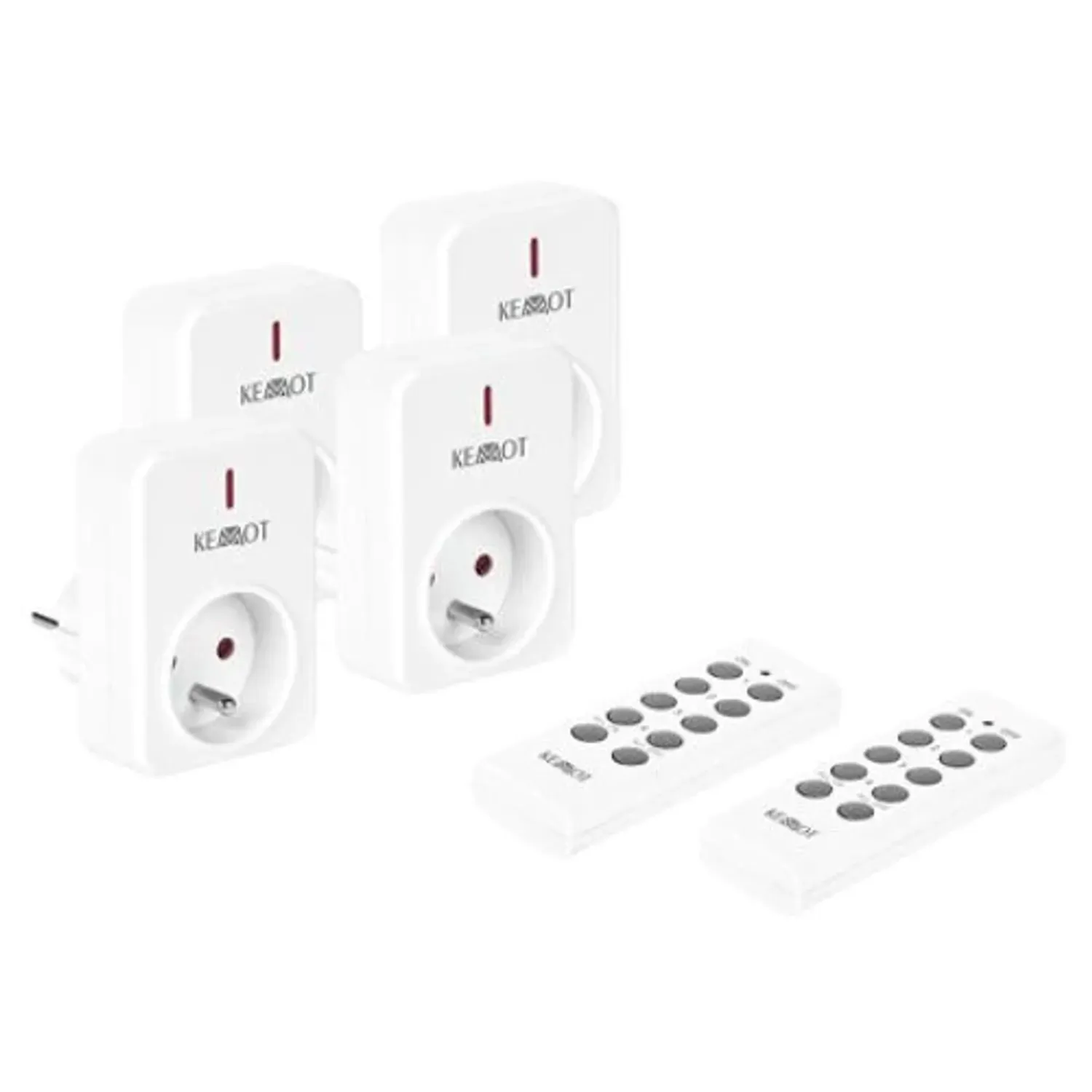Set 4 prize Kemot URZ3471, cu 2 telecomenzi fotografia produsului