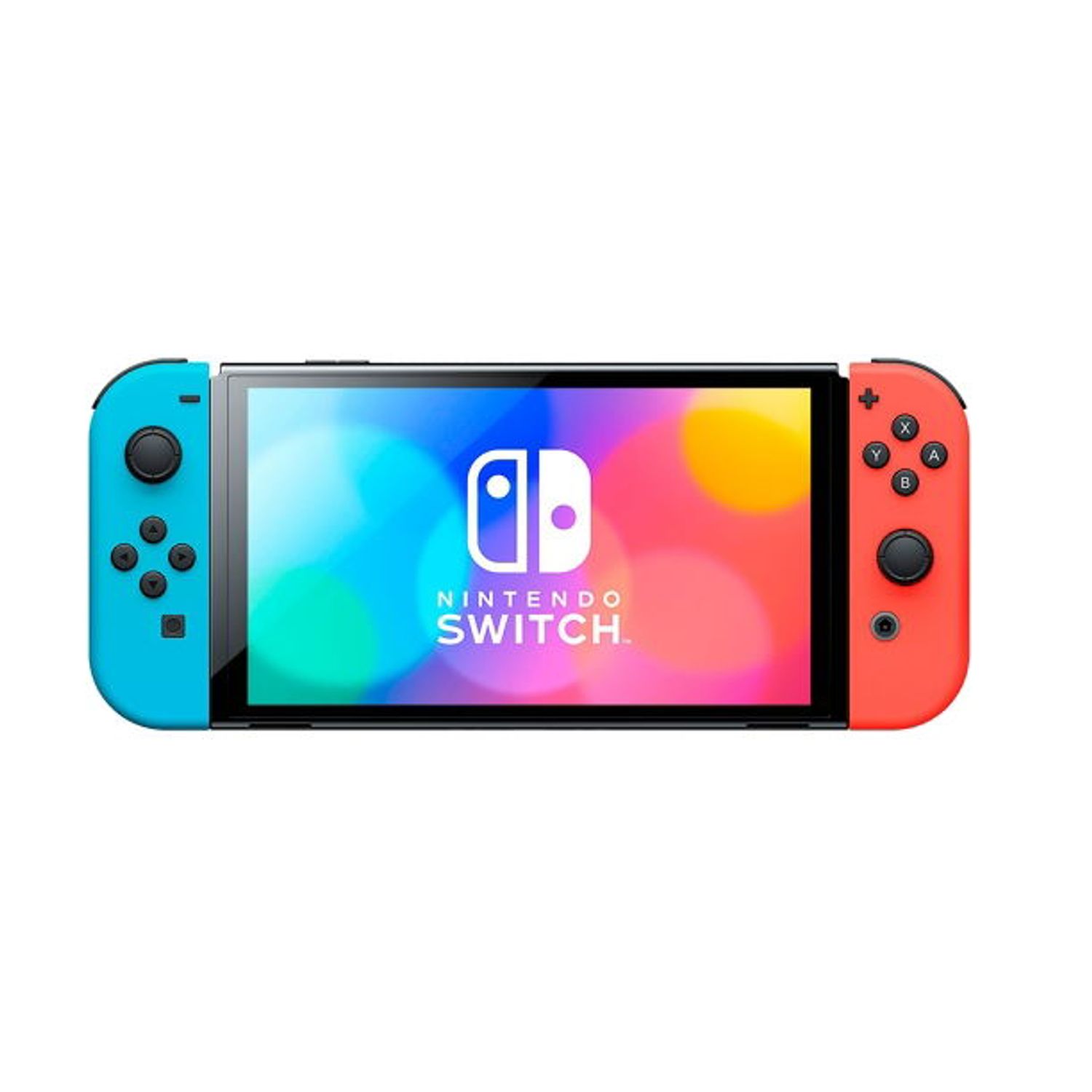 Consola OLED NINTENDO Switch Neon, 64GB (Albastru/Rosu) fotografia produsului View 2 L